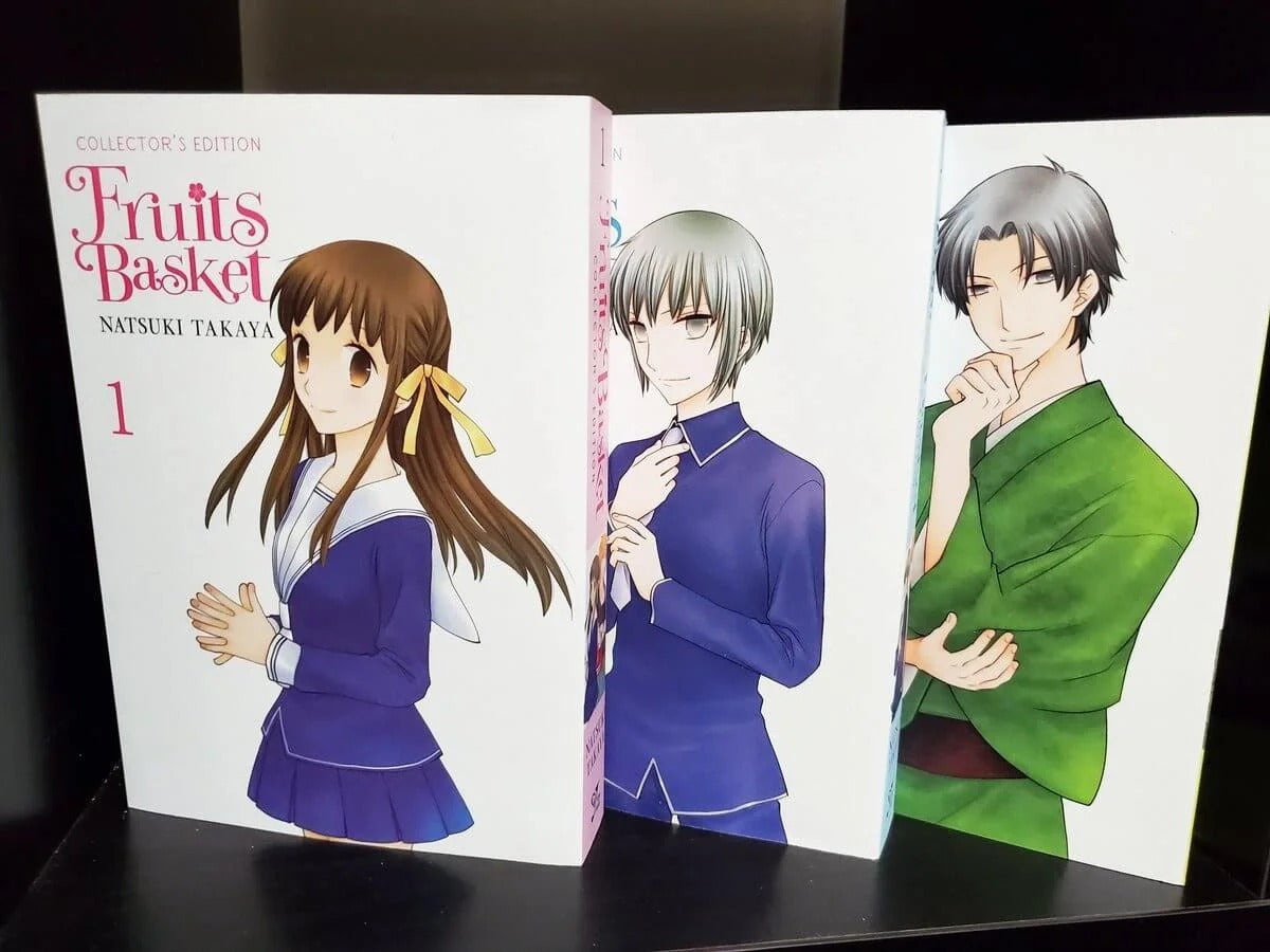 Fruits Basket Manga series Vol. 1-3 by Natsuki Takaya