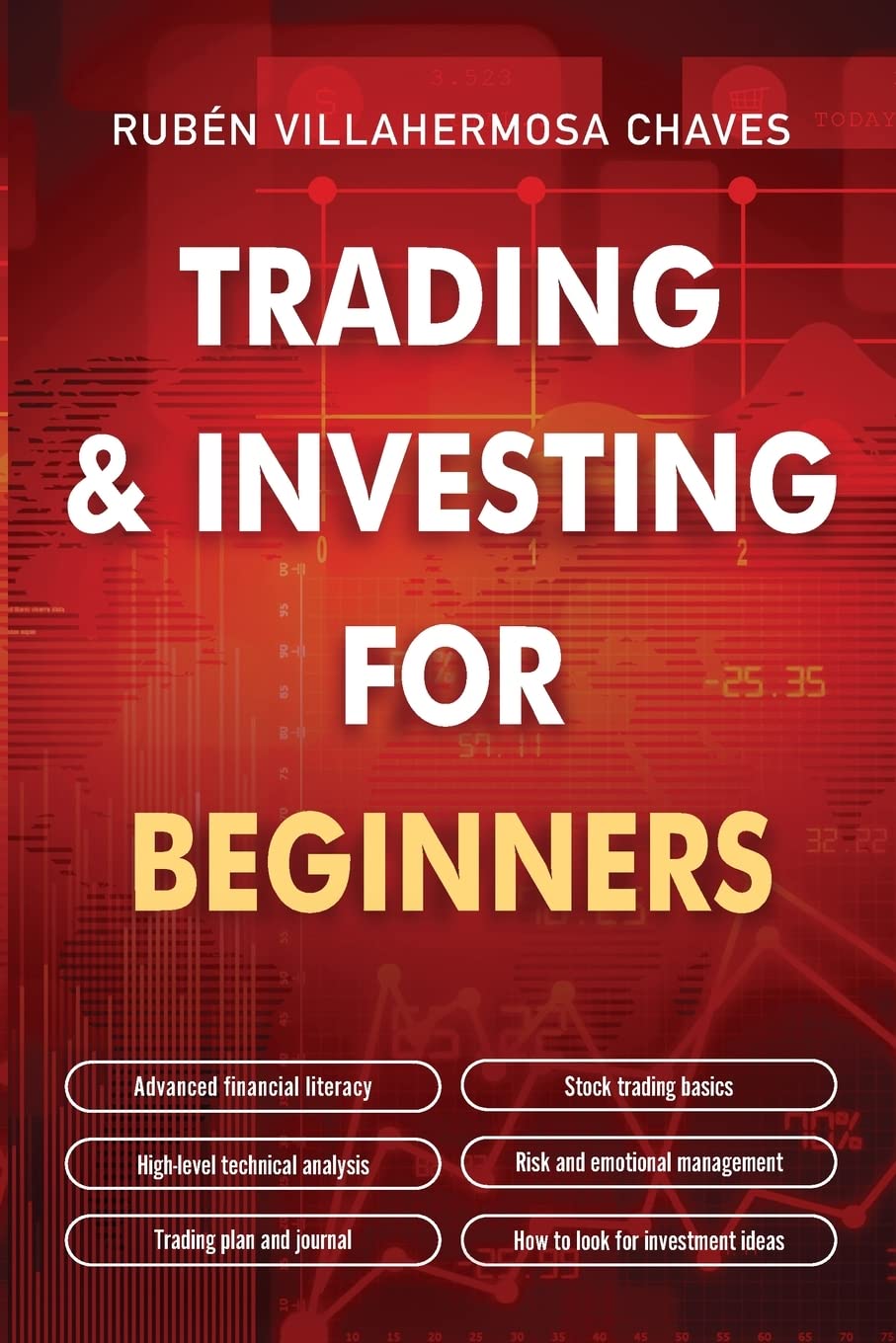 Trading and Investing for Beginners: Stock Trading Basics, High level Technical Analysis, Risk Management and Trading Psychology by Rubén Villahermosa