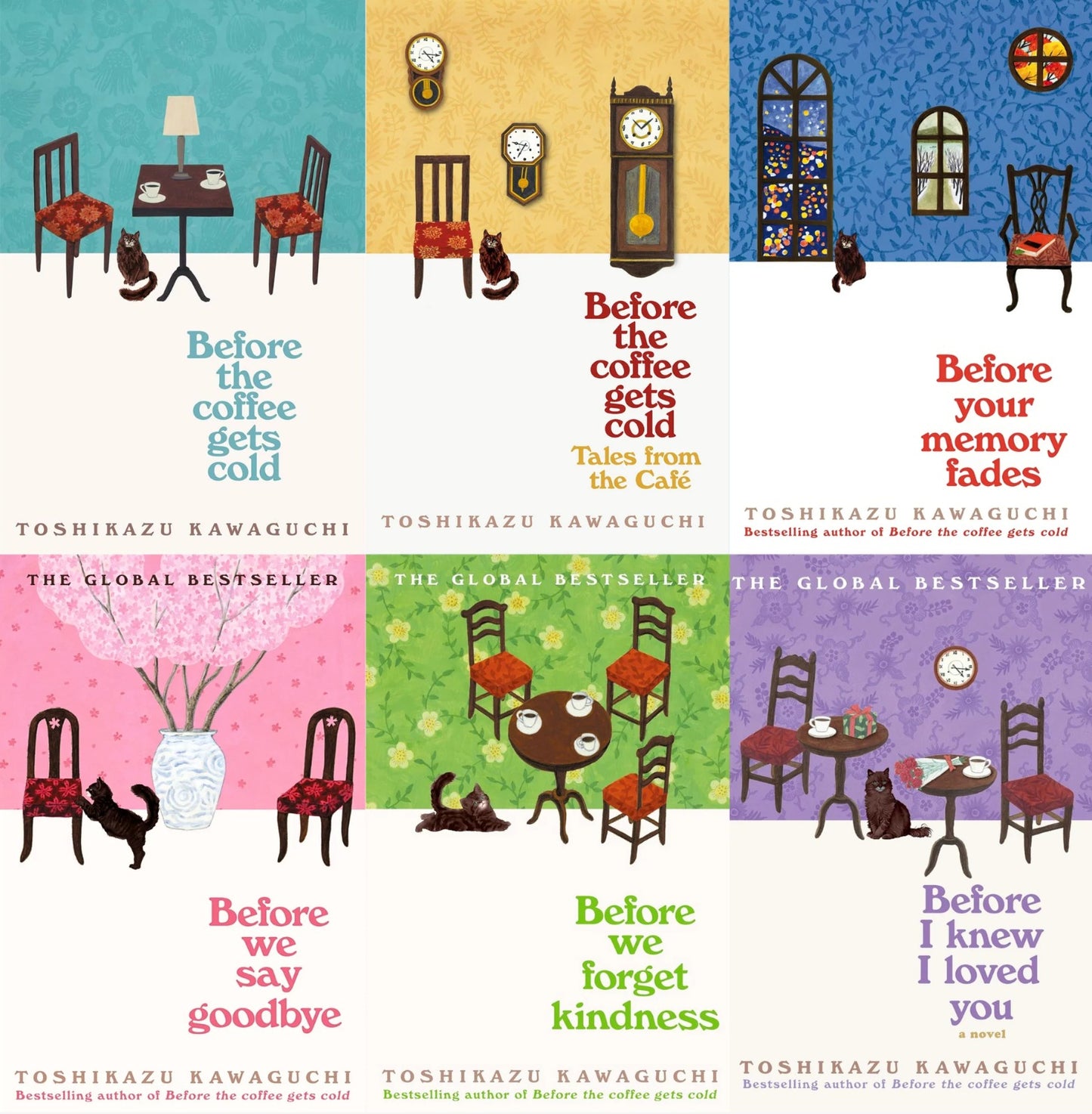 Before the Coffee Gets Cold Series (6 Books) by Toshikazu Kawaguchi
