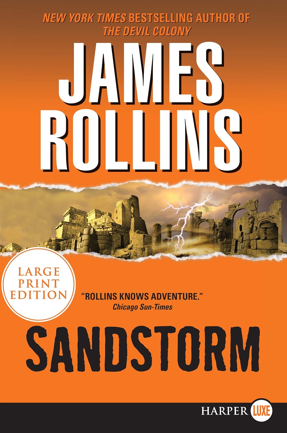Sandstorm by James Rollins