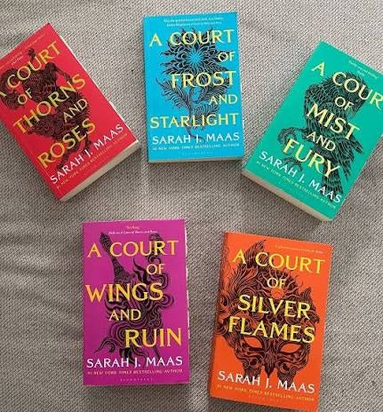 A Court of Thorns and Roses Series (5 Books) by Sarah J. Maas
