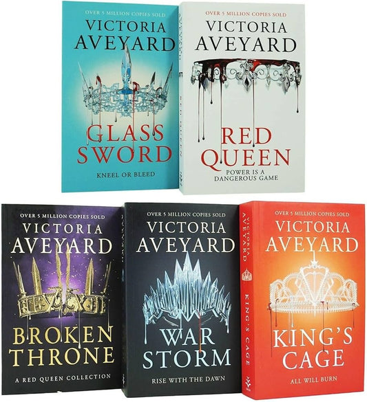 Red Queen Series (5 Books) by Victoria Aveyard 