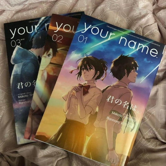 Your Name Manga series (Vol. 1-3) by Makoto Shinkai