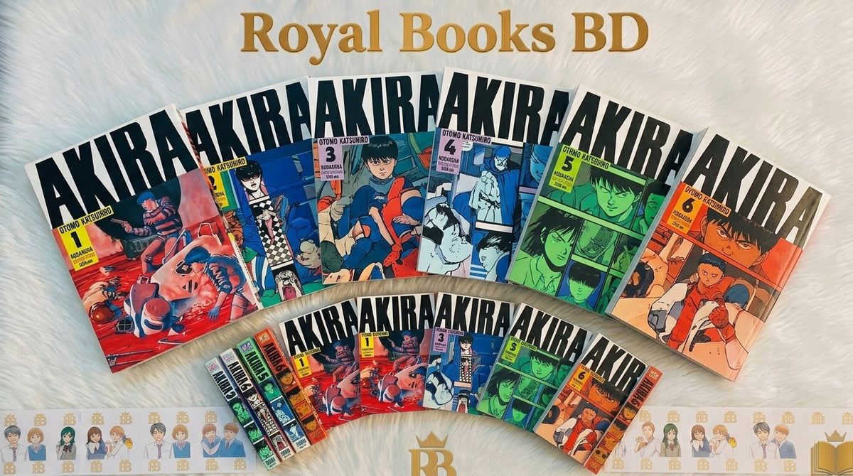 Akira Manga Series Vol. 1-6 - Katsuhiro Otomo