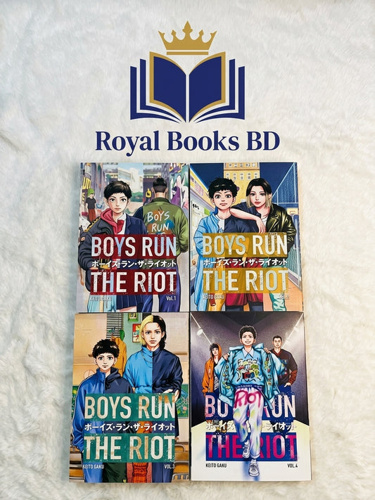 Boys Run the Riot Manga Series Vol. 1-4 - Keito Gaku