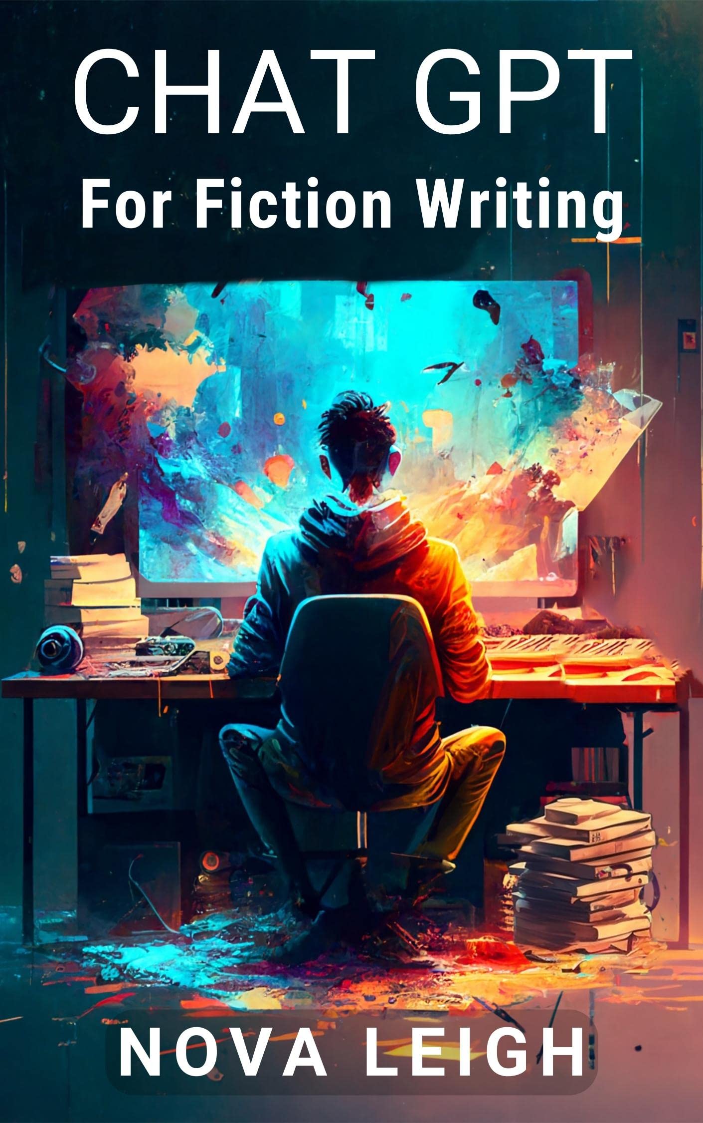 Chat GPT For Fiction Writing: How To Build Better Fiction Faster Using AI Technology by Nova Leigh