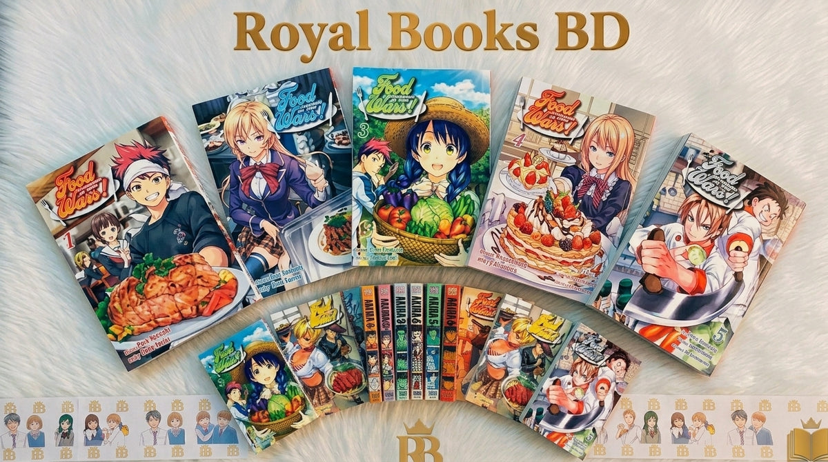 Food Wars! Manga Series Vol. 1-5 - Yūto Tsukuda