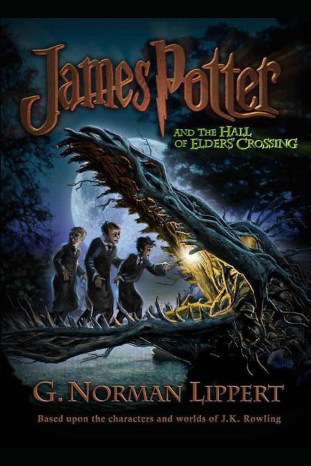 James Potter and the Hall of Elders' Crossing by G. Norman Lippert