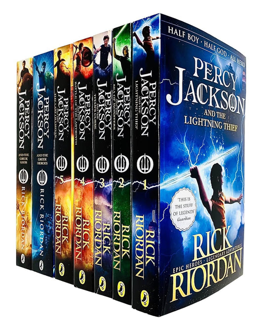 Percy Jackson and the Olympians Series (7 Book) by Rick Riordan