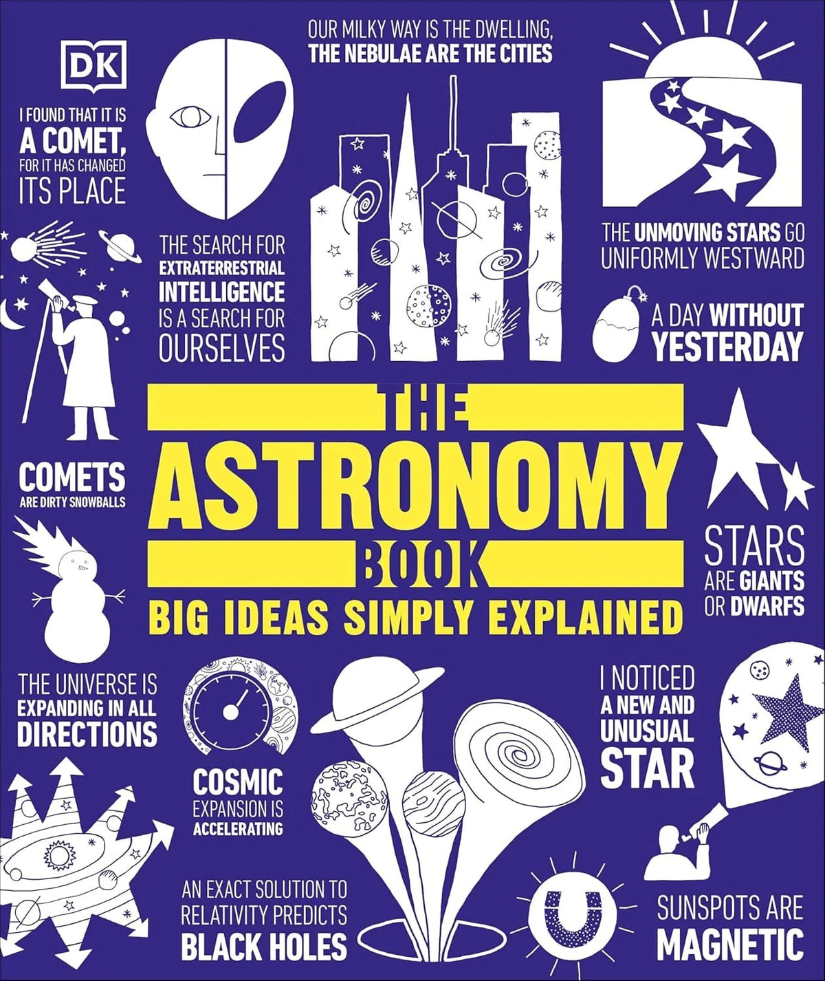 The Astronomy Book: Big Ideas Simply Explained By D.K. Publishing (Hard cover, color print)