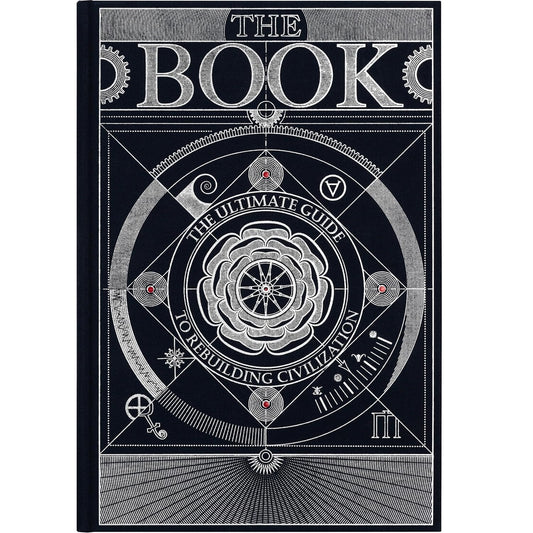 The Book. The Ultimate Guide to Rebuilding a Civilization | Inspirational Science Books for Adults - Unique Artifact - Knowledge Encyclopedia with Detailed & Catchy Illustrations (Hardcover) by HUNGRY MINDS