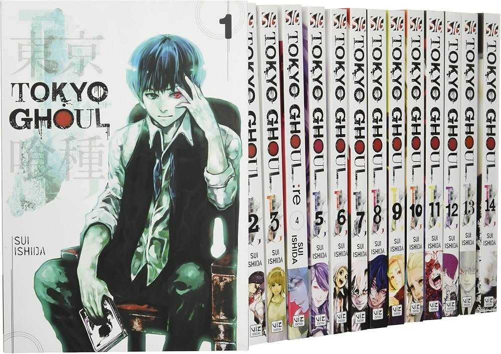 Tokyo Ghoul Manga Series Vol. 1-14 by Sui Ishida