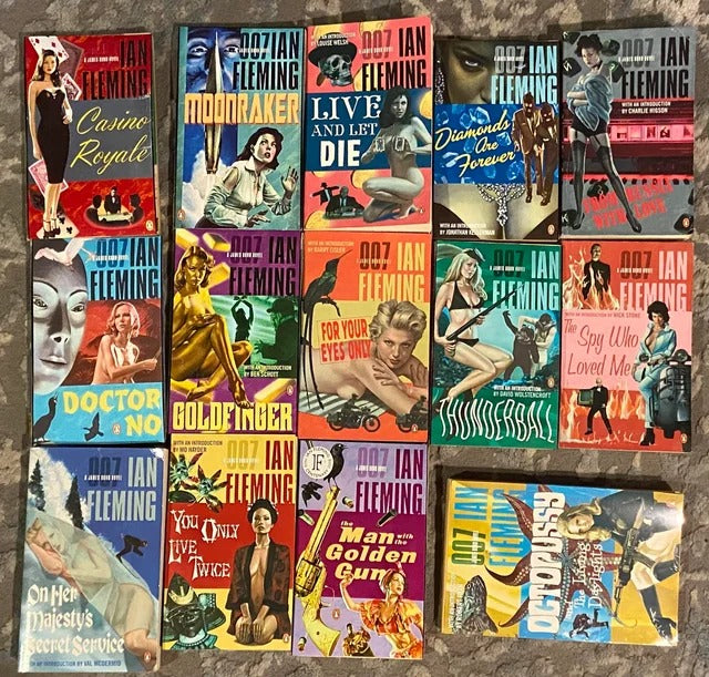 James Bond Series (14 Books) by Ian Fleming
