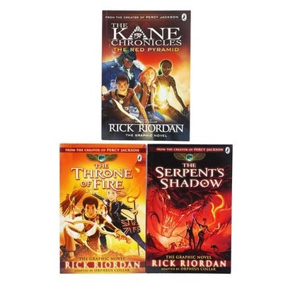 The Kane Chronicles Series (3 Books) by Rick Riordan