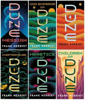 Dune Series(6 Books) by Frank Herbert