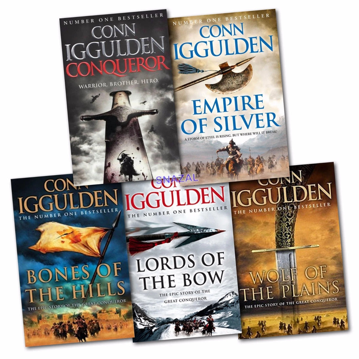 The Conqueror Series by Conn Iggulden